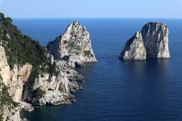 Capri - I faraglioni dai Giardini di Augusto