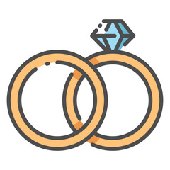 wedding ring icon