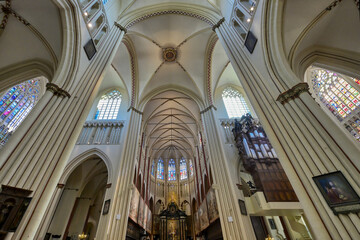 Saint Salvator Cathedral, Interior, Bruges, Belgium