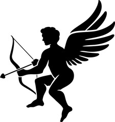 Fototapeta premium Cupid png illustration