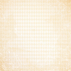Quadrat Oktoberfest Retro Papier Rautenmuster Beige