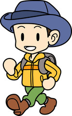 ハイキングおにいさん01b