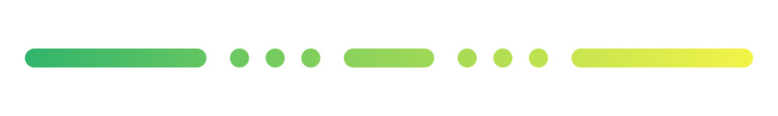 dotted gradient line
