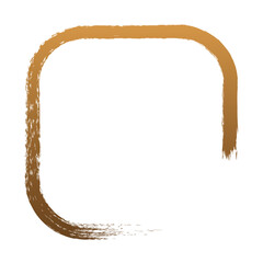 gradient square brush frame
