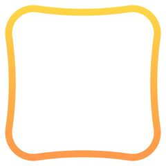 abstract gradient square frame
