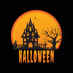 Halloween Design Background Template