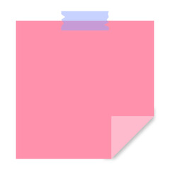 colorful sticky note