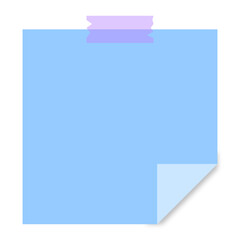 colorful sticky note