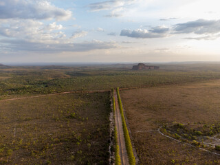 railway in the field