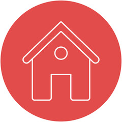 House Isolated Vector icon which can easily modify or edit

