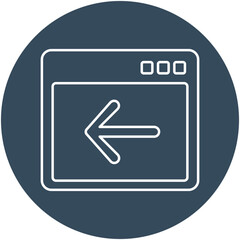 web arrow Isolated Vector icon which can easily modify or edit

