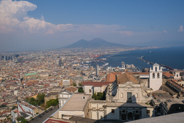 naples italy building history architecture  landmark old classic art europe vintage 