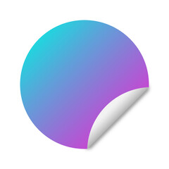gradient rectangle sticker background

