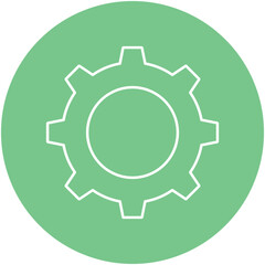 business cogwheel Isolated Vector icon which can easily modify or edit

 