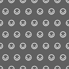 Vector. Geometric seamless pattern. Solid contour circles and dots connected to each other. Perforated background. Simple monochrome contrast pattern. Abstract pattern with simple geometric shapes.