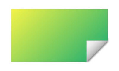 gradient rectangle sticker background
