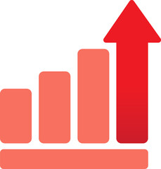 Graph Icon, Chart bar design