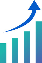 Graph Icon, Chart bar design