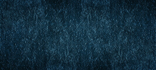 Dark blue wall texture. Abstract dramatic gloomy textured background