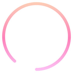 gradient broken round background
