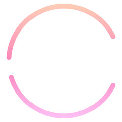 gradient broken round background
