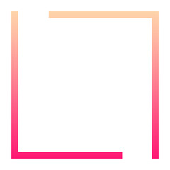 gradient broken square background
