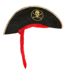 Naklejka premium pirate hat fancy dress transparent background