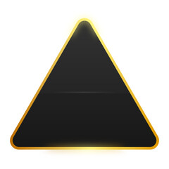 black triangle gold frame background
