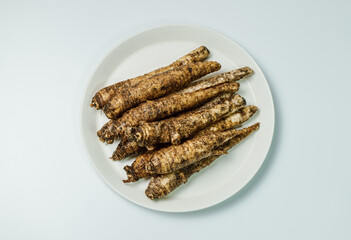 Codonopsis lanceolata in a bowl