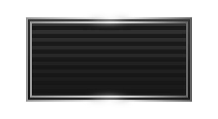 black rectangle silver frame background
