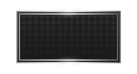 black rectangle silver frame background
