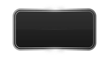 black rectangle silver frame background
