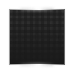 black square silver frame background
