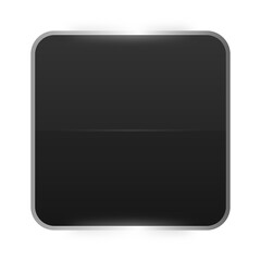 black square silver frame background
