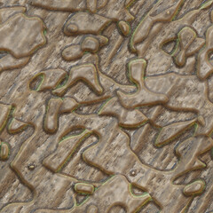 Pattern metal seamless- 3d illustration. Background abstract- texture wall