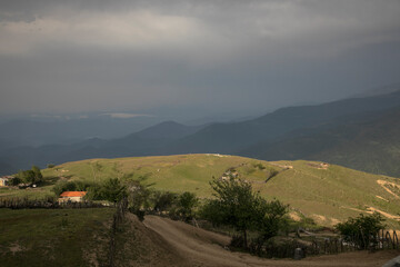 landscape in the morning