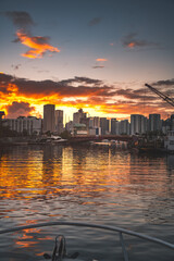 Amanecer en Miami Beach.