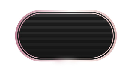 black rectangle rose gold frame background
