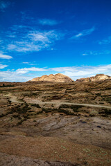 landscape with sky and clouds