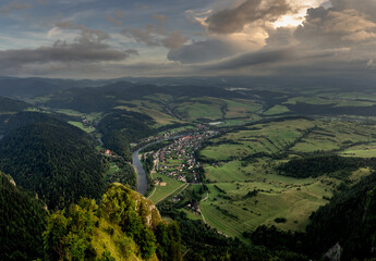 tatry, karpaty, słowacja, pieniny, wschód słońca, zachód słońca, sunset, sunrise, polska, trzy korony © Daniel Folek