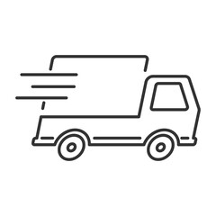 express delivery trucks icon.