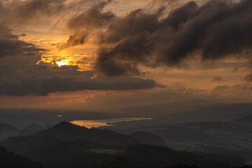 tatry, karpaty, słowacja, pieniny, wsch&oacute;d słońca, zach&oacute;d słońca, sunset, sunrise, polska, trzy korony