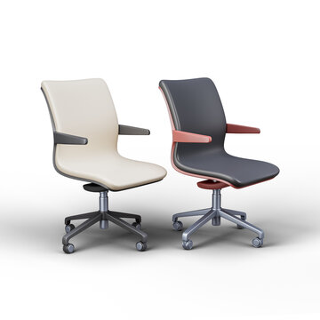 Office chair icon Isolated 3d render Illustration