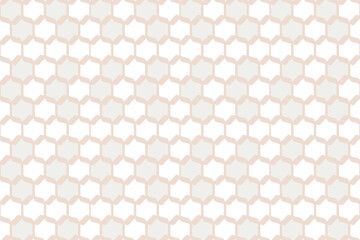 Hexagon background. Polygon seamless pattern. Soft colors.
