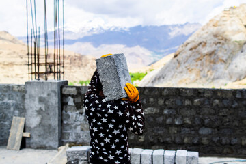 Work in the Indian mountains