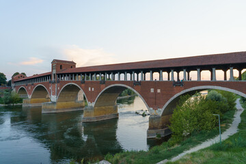 Fototapeta na wymiar Scorci di Pavia