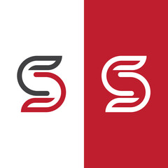 Business corporate S letter logo