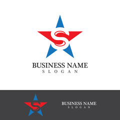 Business corporate S letter logo