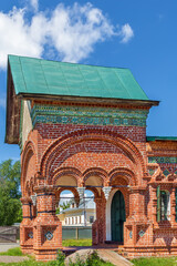 Temple ensemble in Korovniki, Yaroslavl, Russia