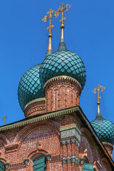 Temple ensemble in Korovniki, Yaroslavl, Russia